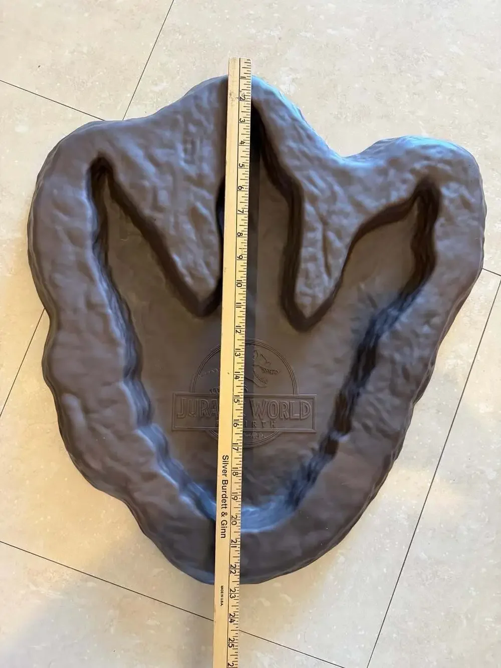 Jurassic World Rebirth Footprint Popcorn Bucket AMC Exclusive